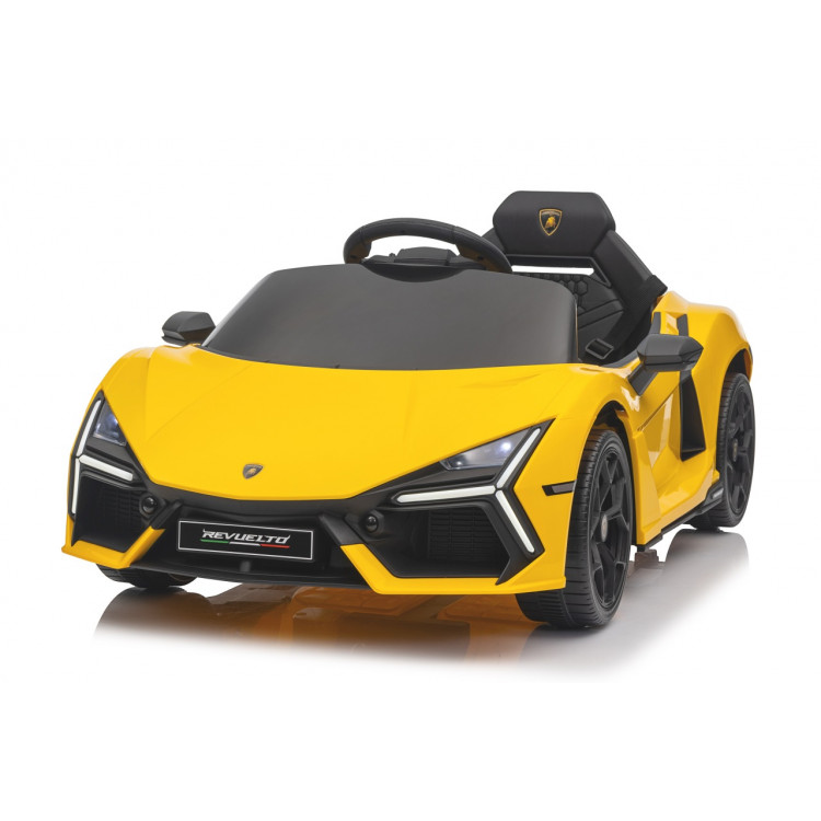 Elektrické autíčko - Lamborghini Revuelto - žlté